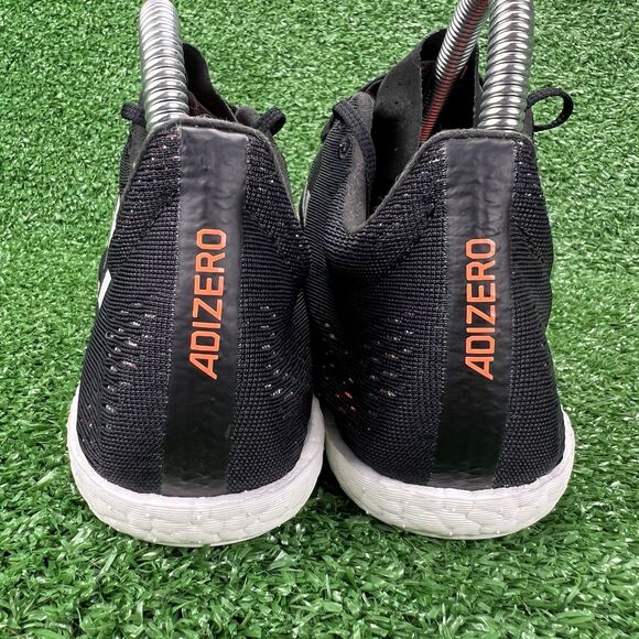 Adidas Adizero Avanti Boost  Sz 8.5 Track Field Spikes Cleats Black White CG3831